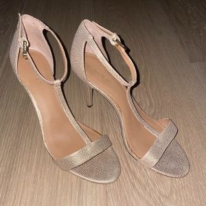 Calvin Klein Gold Stilettos